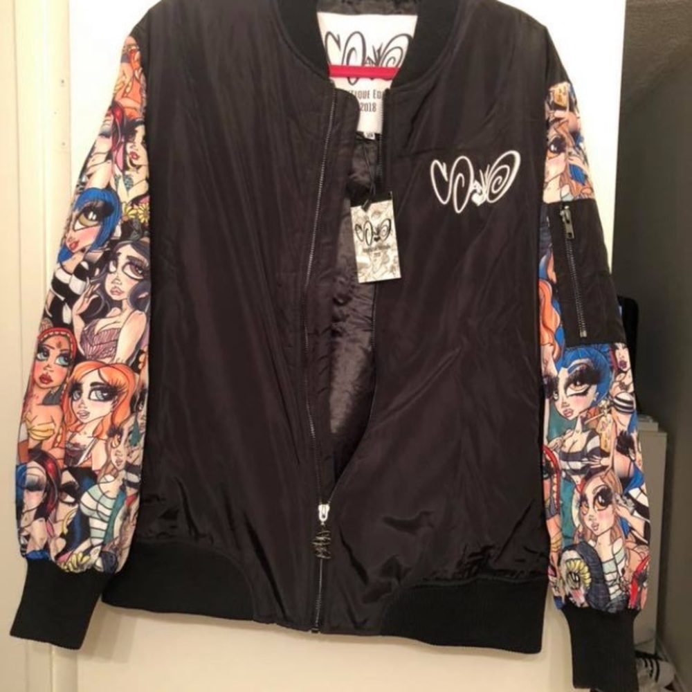 ⚠️sold⚠️Sand one bomber jacket